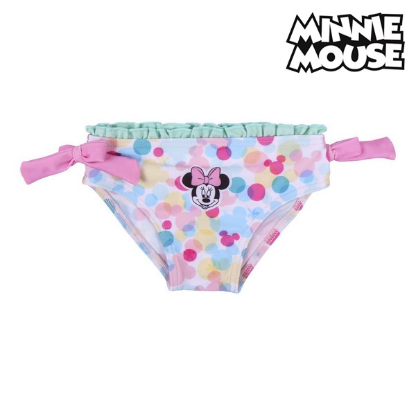 Bikini Bottoms For Girls Minnie Mouse White