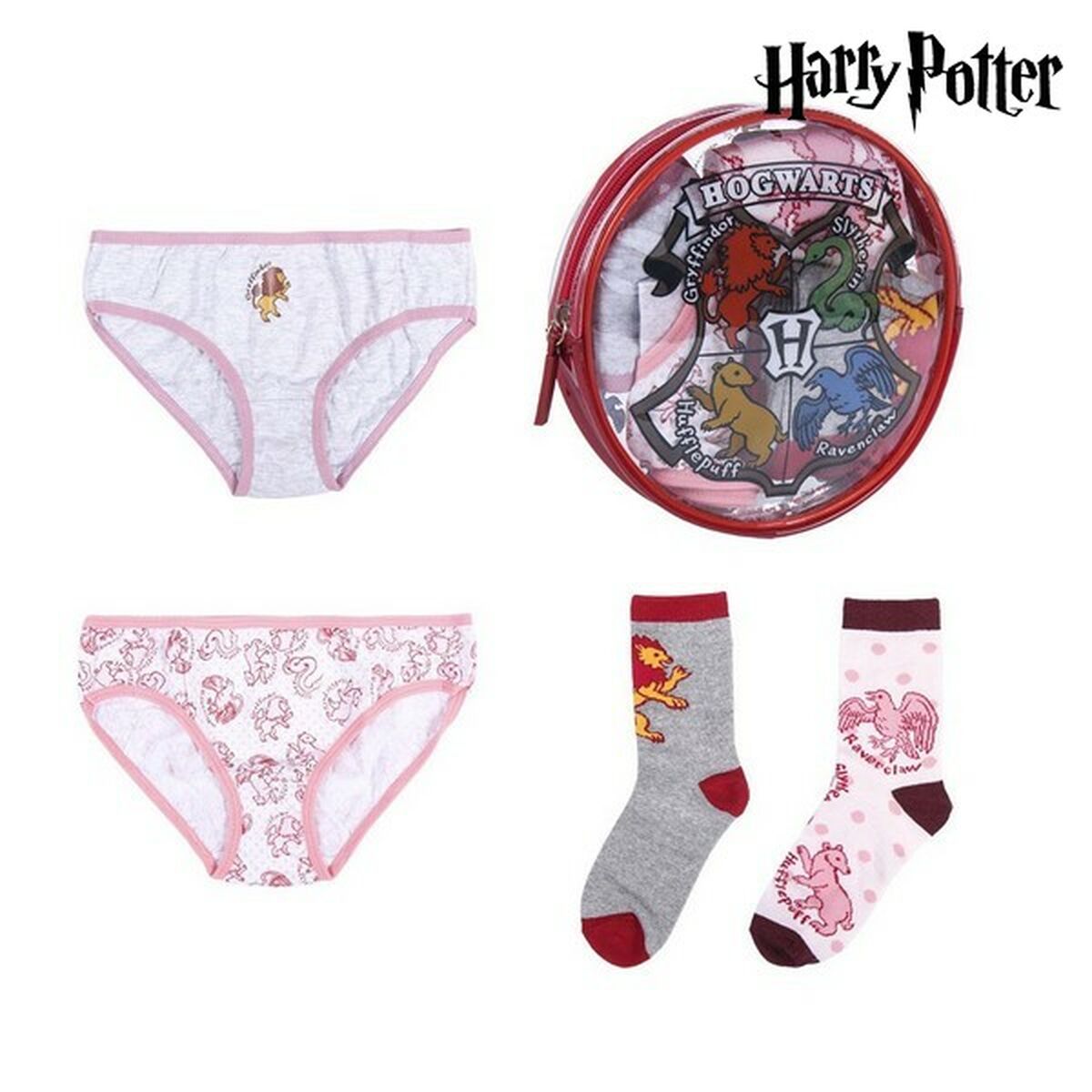 Sous-vêtements Harry Potter (4 pcs) Enfant Multicouleur