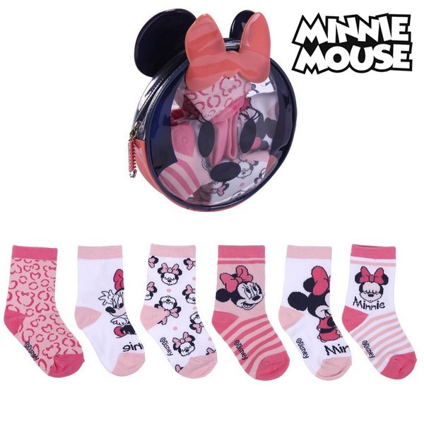 Calcetines Minnie Mouse (5 pares) Multicolor