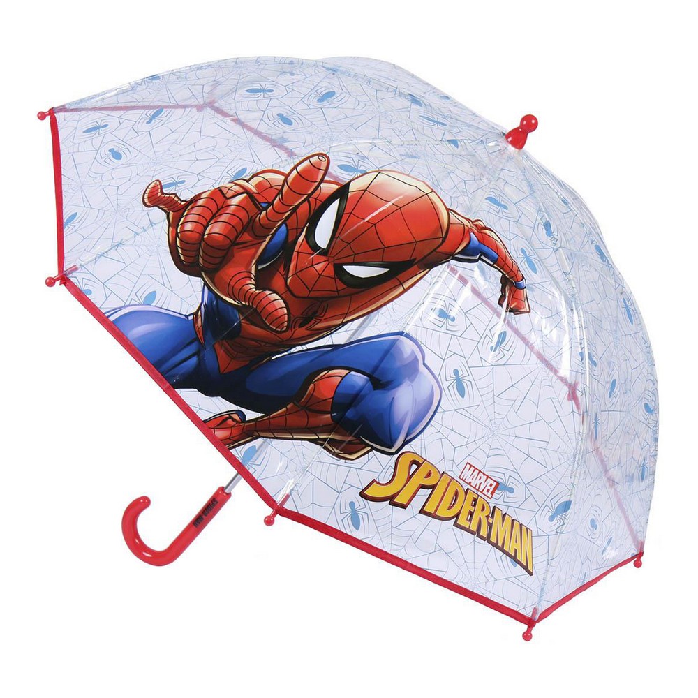 Parapluie Spiderman Bleu