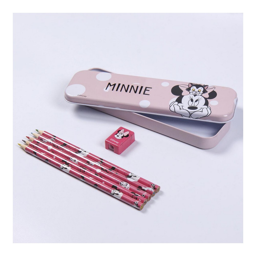 Stationery Set Minnie Mouse Pink (16 pcs)