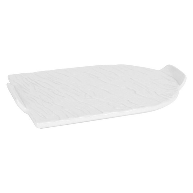 Snack tray Rectangular Board White