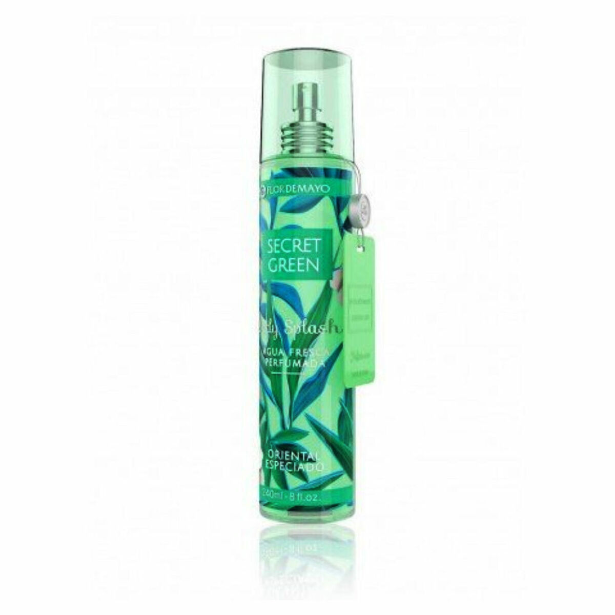 Body Mist Flor de Mayo Body Splash Secret Green Oriental (240 ml)