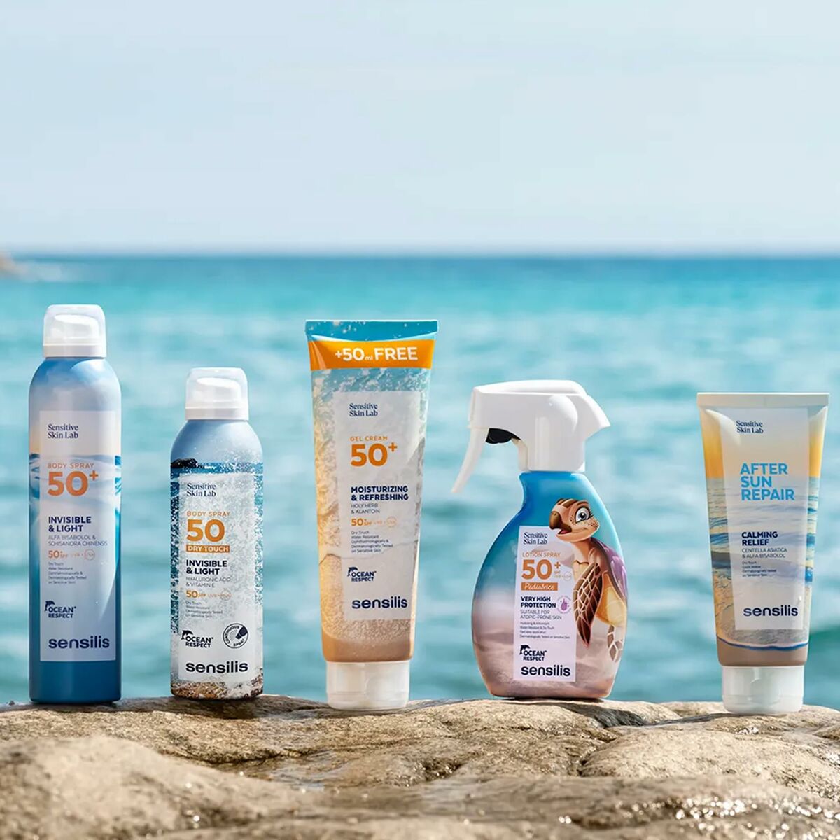 obrázok produktu Sun Block Sensilis INVISIBLE & LIGHT Spf 50+ 200 ml