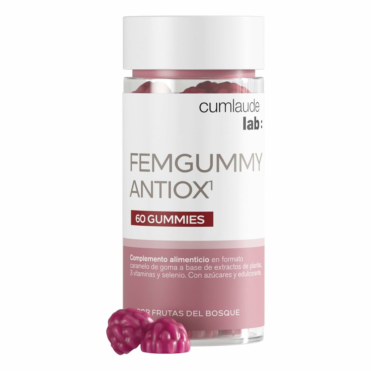 Συμπλήρωμα Διατροφής Cumlaude Lab FEMGUMMY ANTIOX 60 Μονάδες