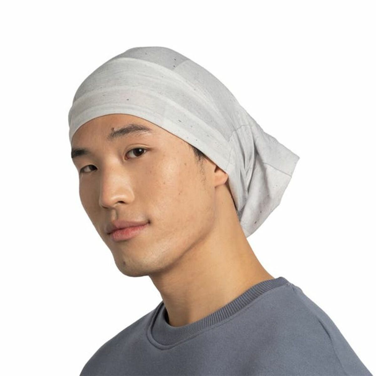 Nekwarmer Buff Original Ecostretch Tifir Ash Grijs