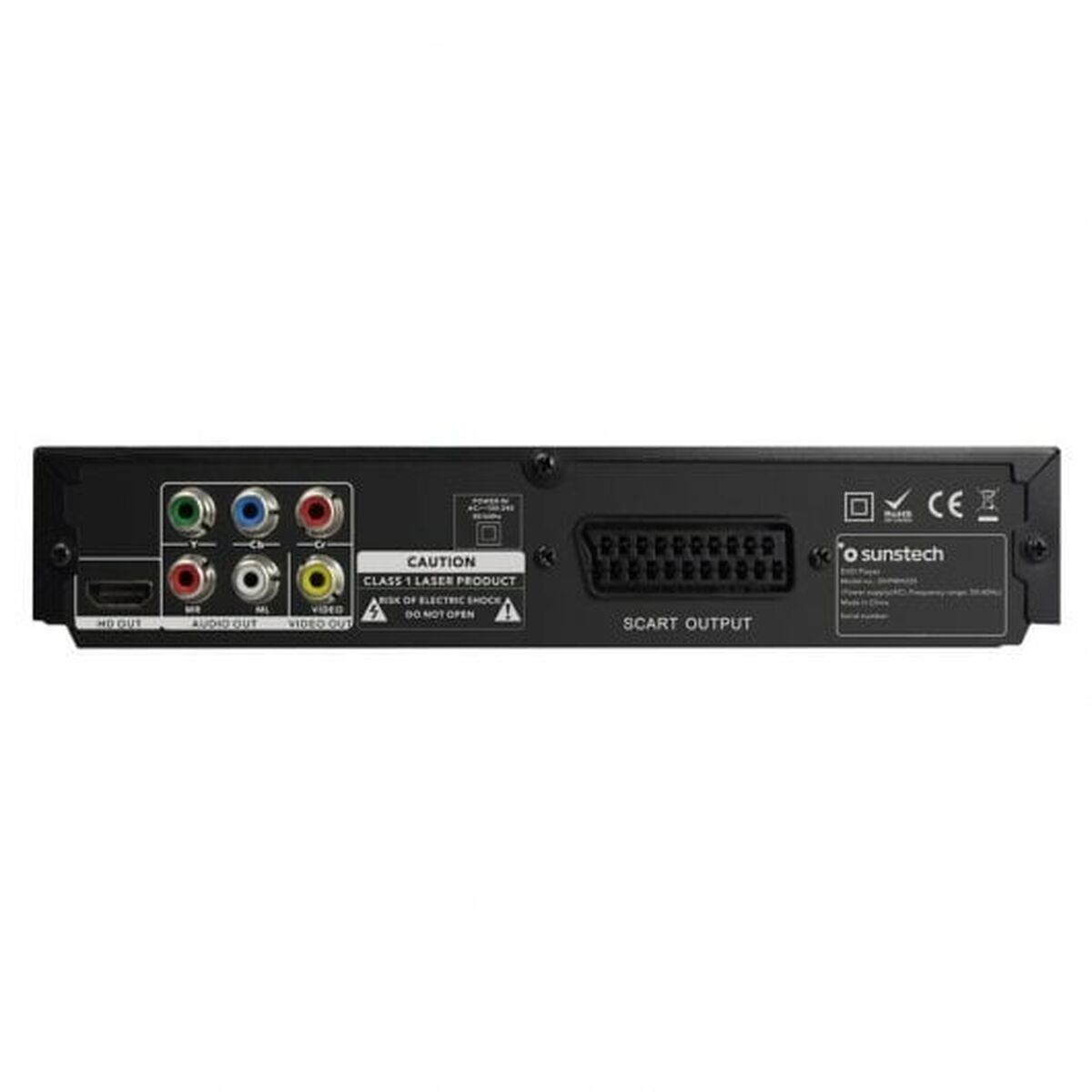 Picture of DVD and TDT Player Sunstech DVPMH225 Black (Refurbished A)