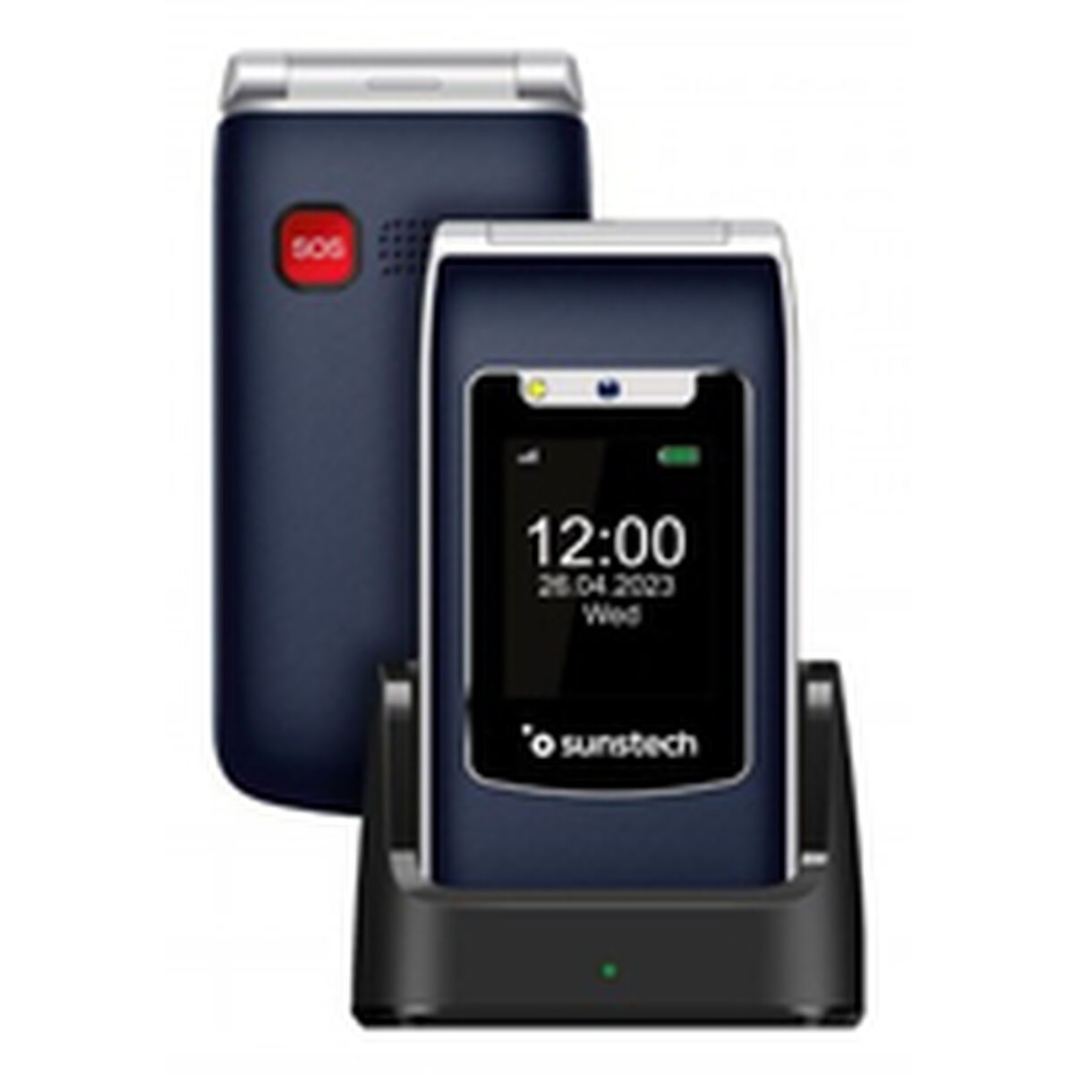 Picture of Mobile telephone for older adults Sunstech CELT23BL Blue 128 GB 2.4"