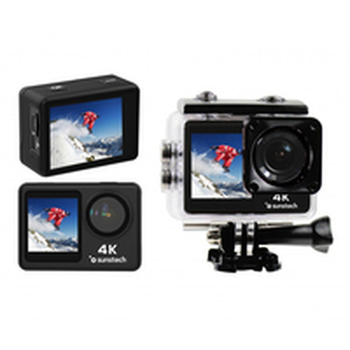 Bild von Sports Camera Sunstech ADVENTURE4KBK Black