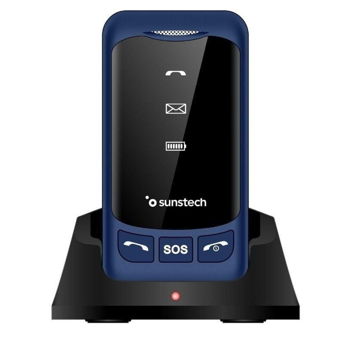 Bild von Mobile telephone for older adults Sunstech Blue