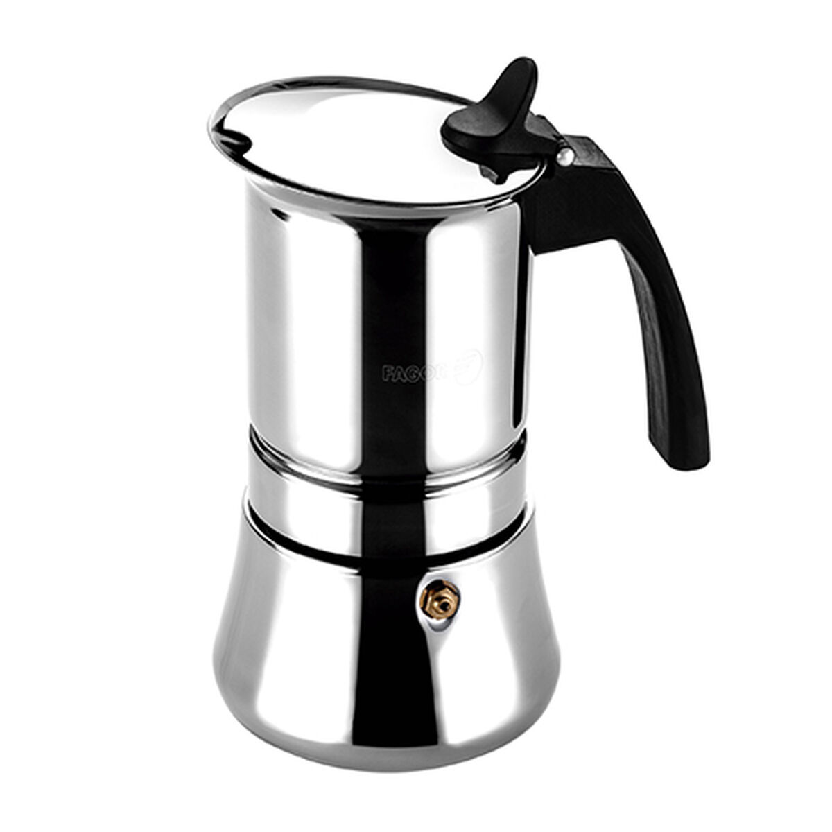 Italiaanse Koffiepot Fagor Roestvrij staal