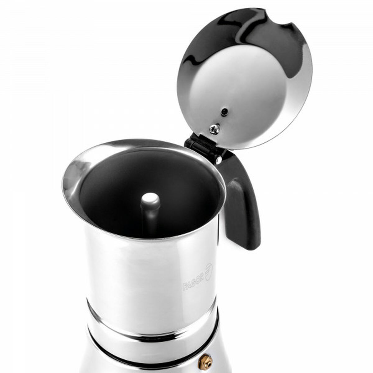 Italiaanse Koffiepot Fagor Roestvrij staal