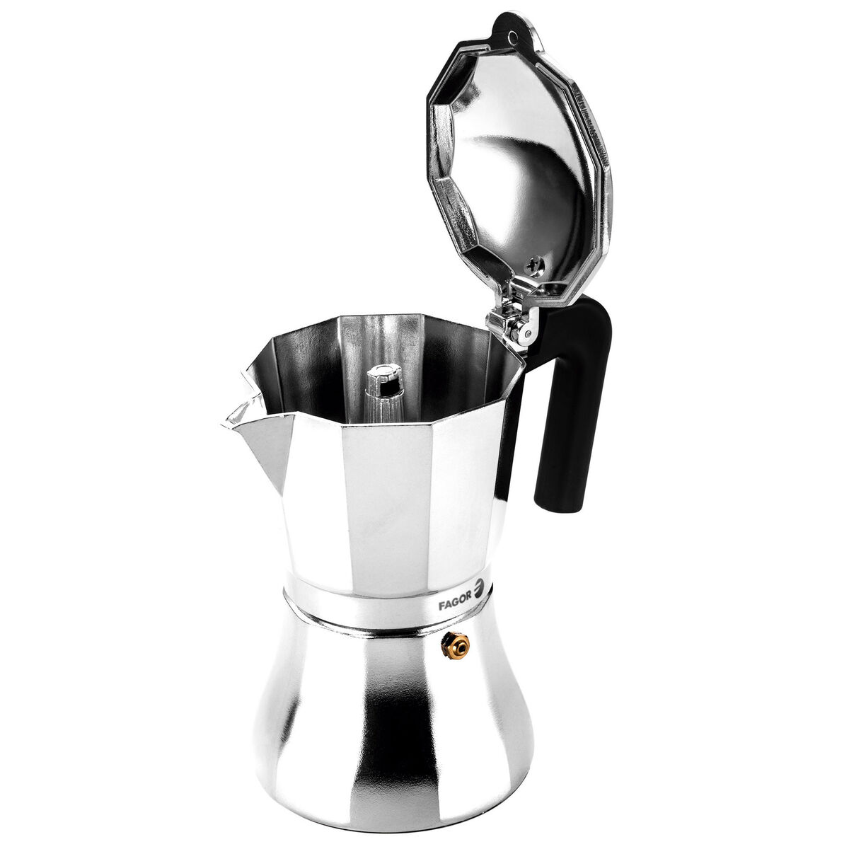 Italiaanse Koffiepot Fagor Aluminium