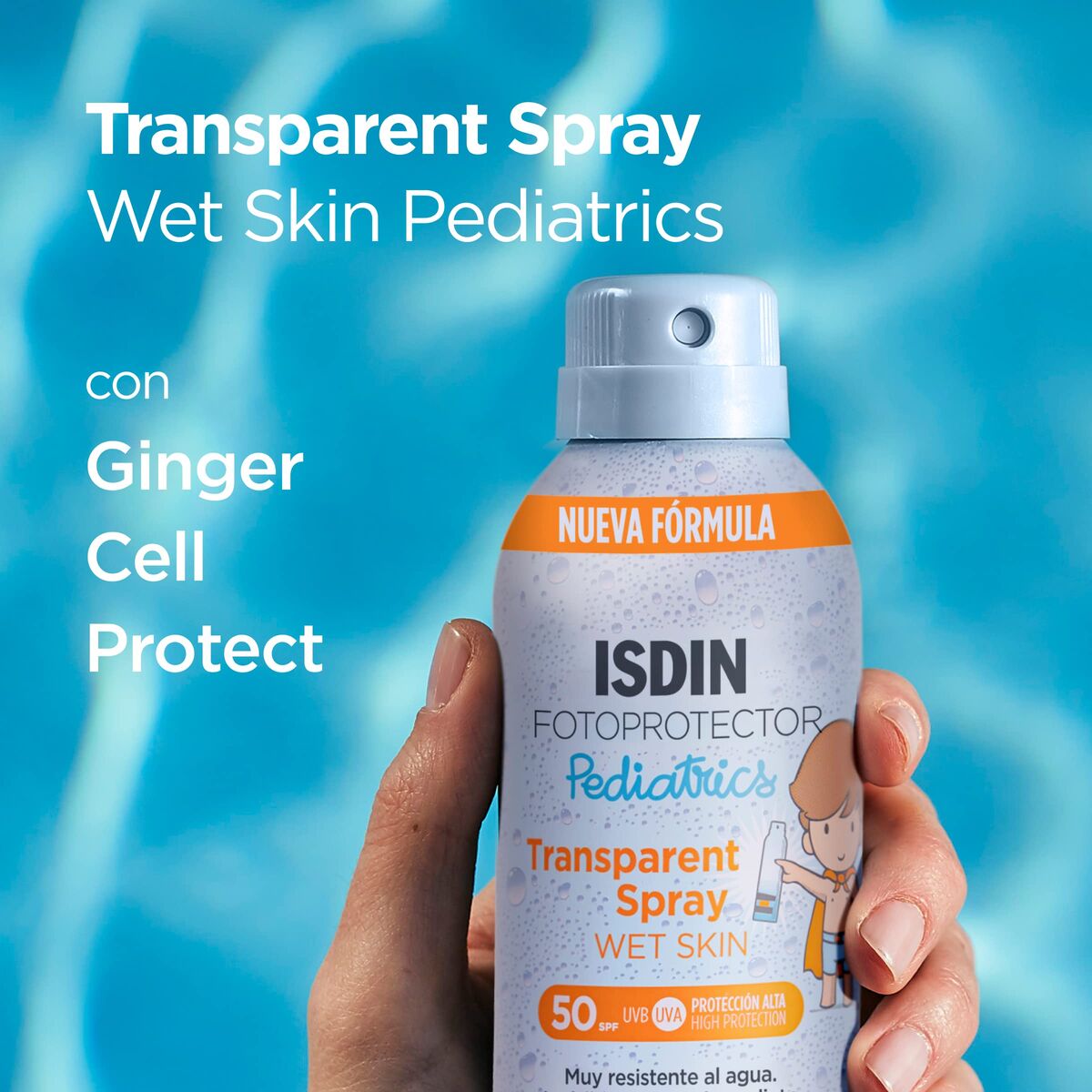 Body Zonnebrandspray Isdin Fotoprotector Pediatrics Transparant Spf 50 250 ml