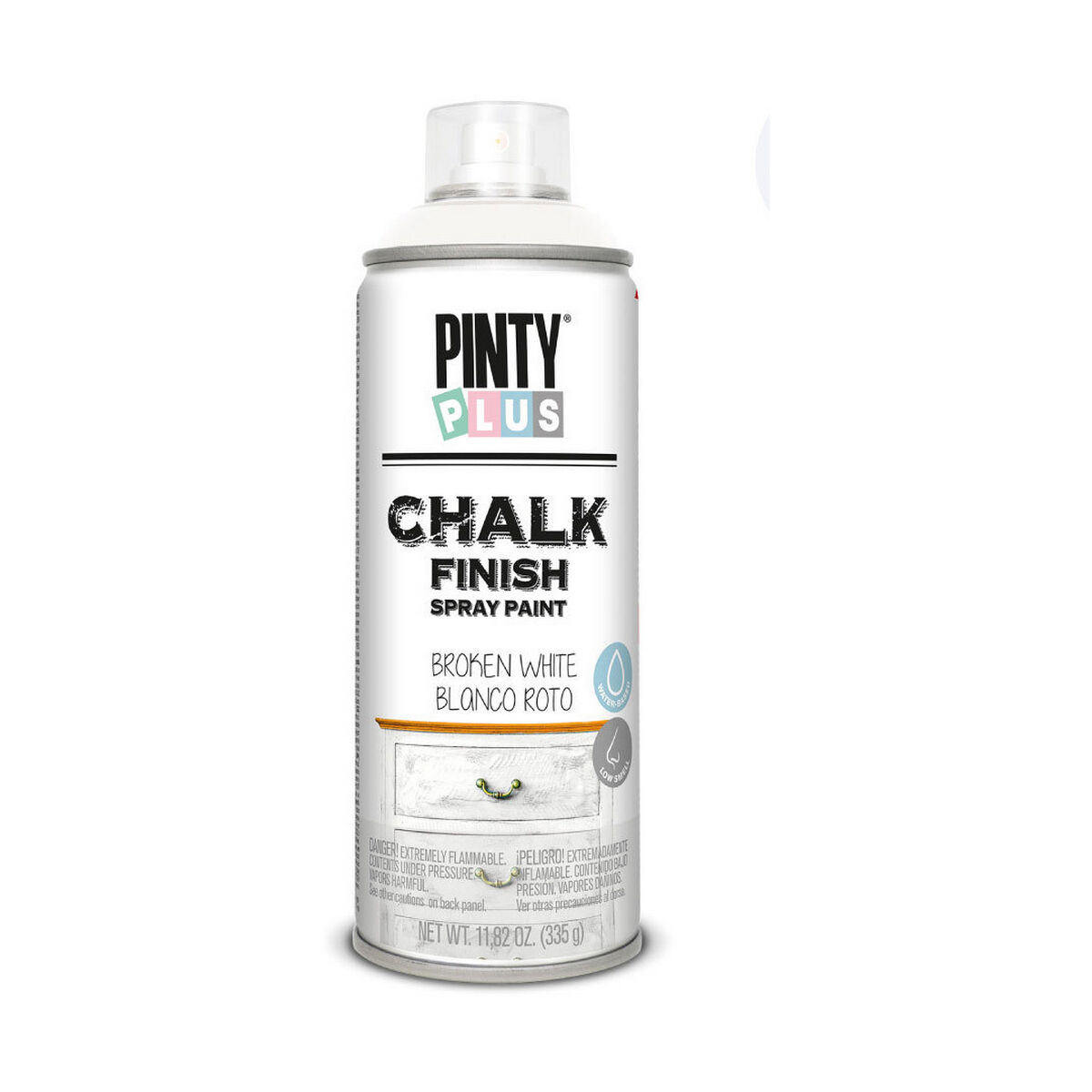 Peinture en spray Pintyplus CK788 Chalk 400 ml Blanc Naturel