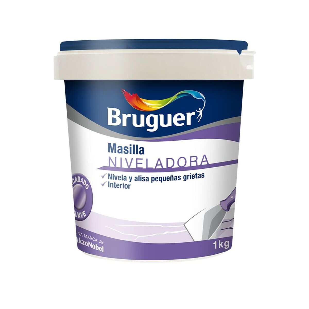 mastic Bruguer 5196383 Blanc 1 kg