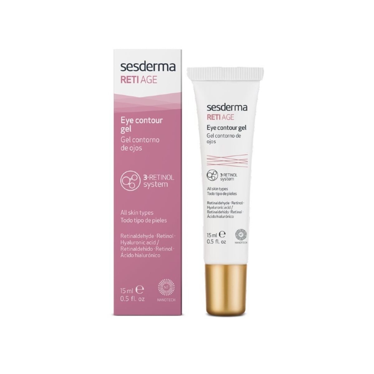 Image secondaire de Contour des yeux Sesderma Reti Age Gel Femme