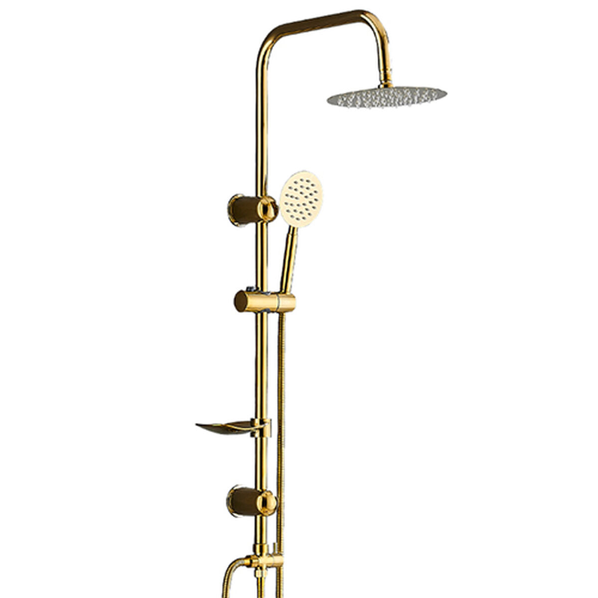 Στήλη ντους Fontastock Χρυσό Ανοξείδωτο ατσάλι ABS Chrome