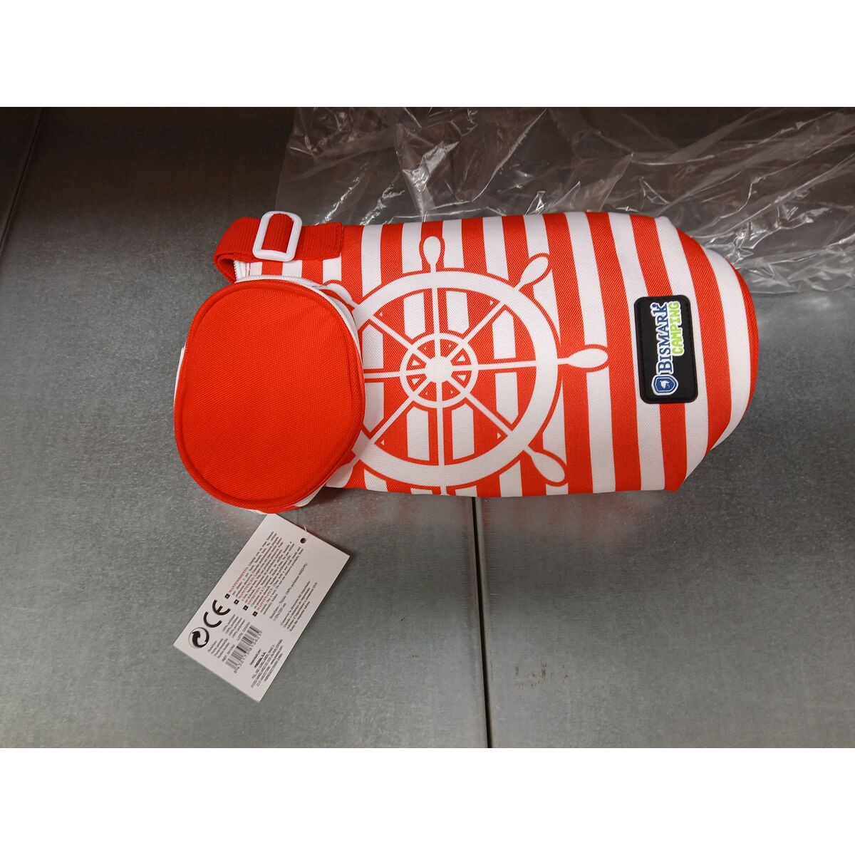 Bottle Cooler Bag Sailor Thermal 10 x 10 x 33 cm