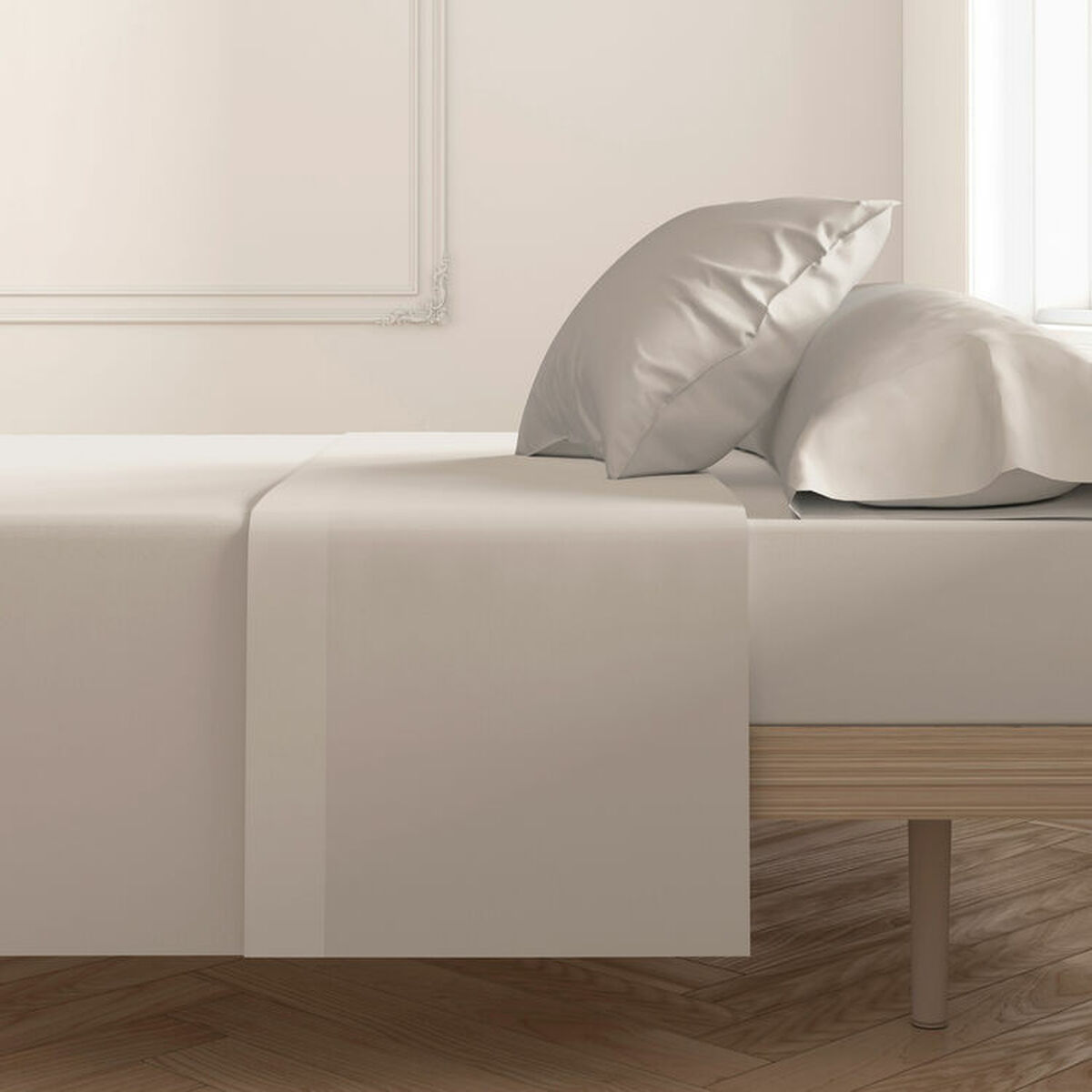 Image secondaire de Drap Happy Home Mix Colors Lin Lit 1 personne