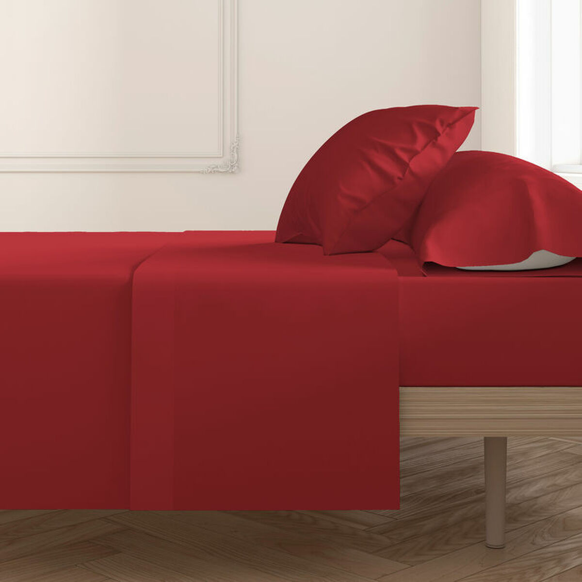 Bovenblad Hosteline Rood Bed van 120