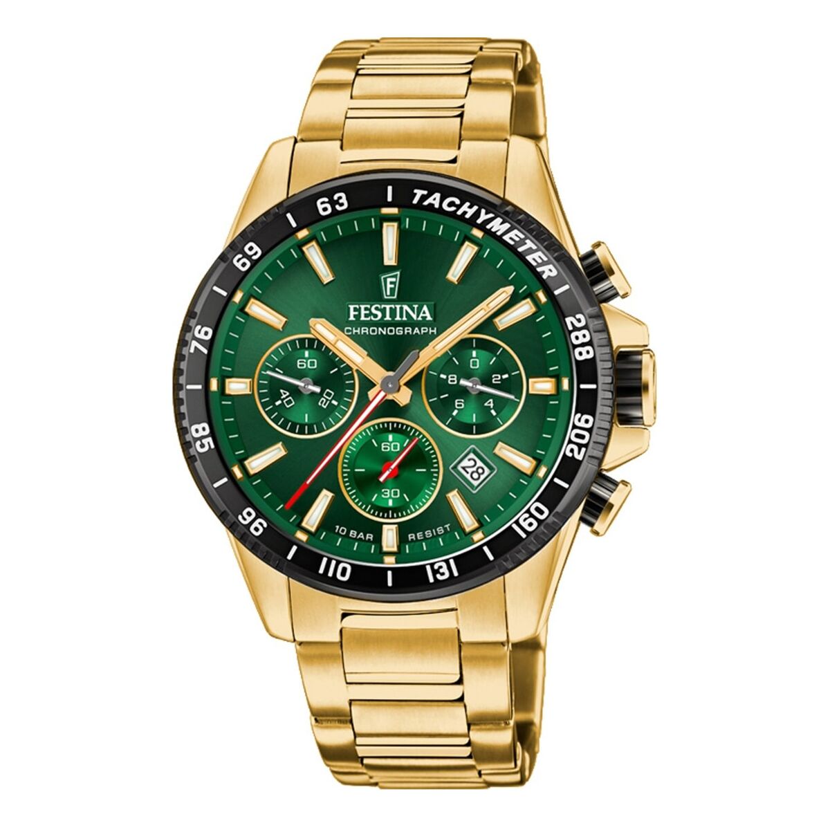 Ανδρικά Ρολόγια Festina F20634/4 Πράσινο