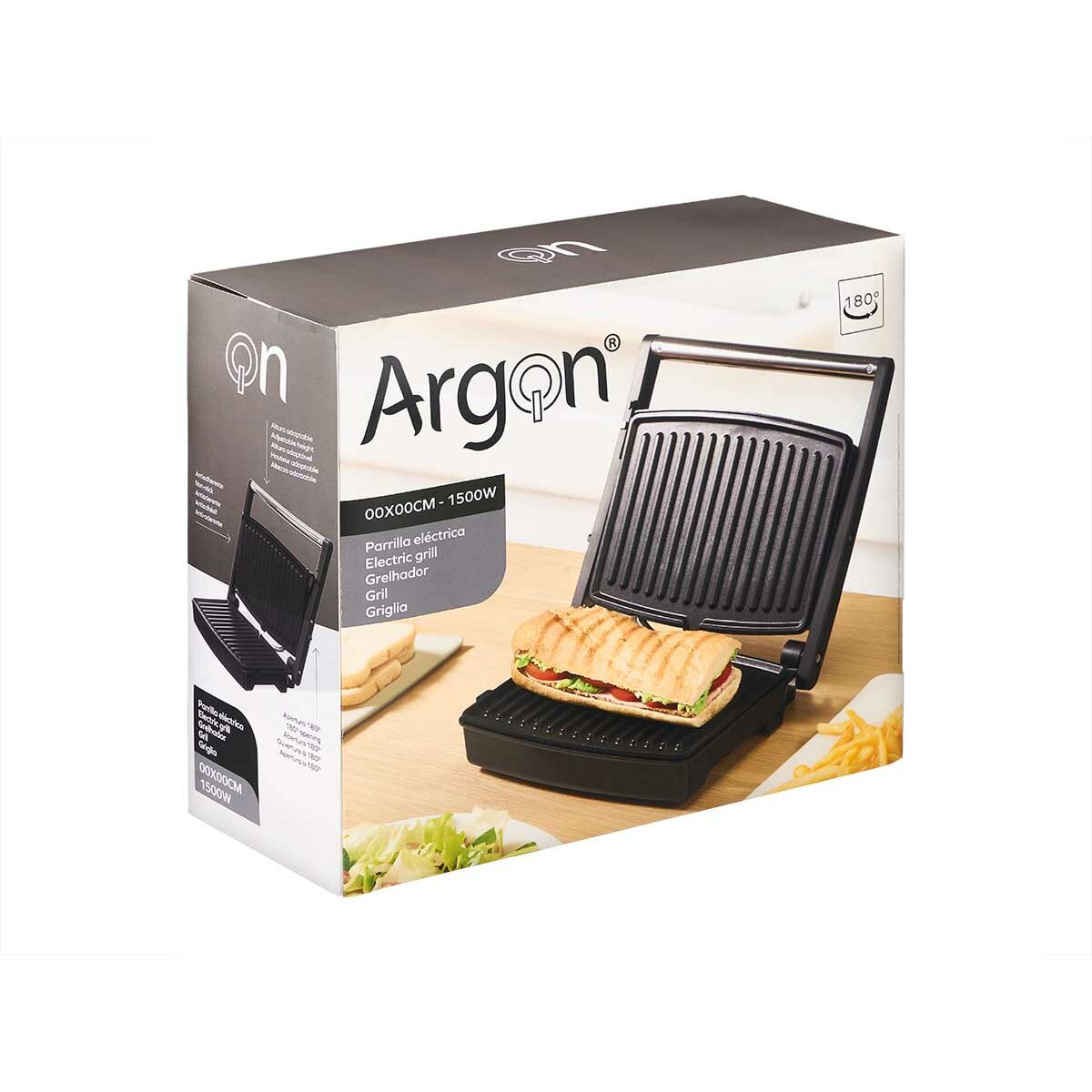 Image secondaire de Gril contact Argon Y-8823 1500 W