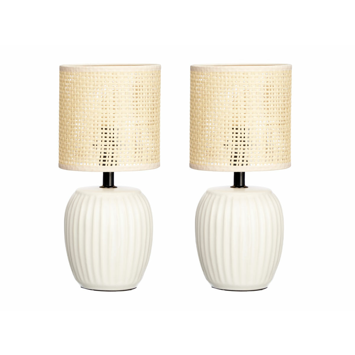 Lampe de bureau Blanc 60 W 2 Unités