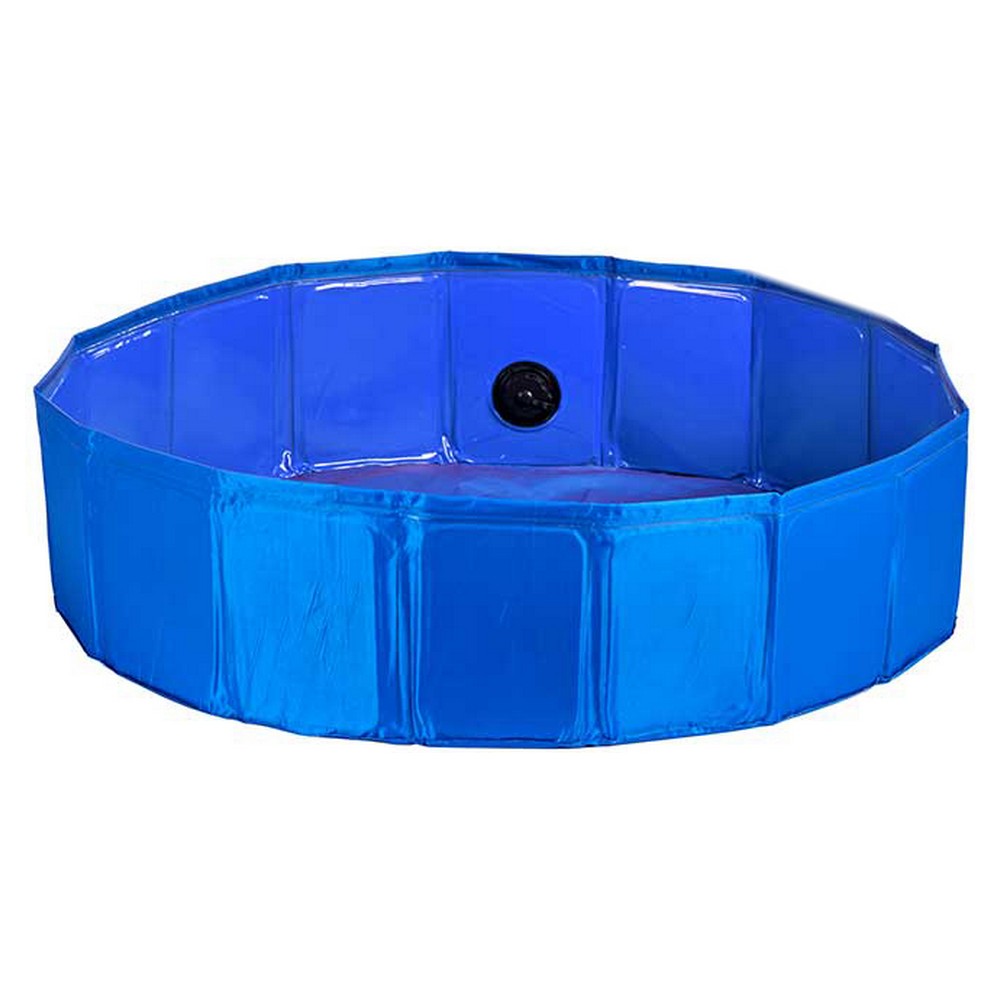 Detachable Pool Pets Blue Polyester Plastic (120 x 30 x 120 cm)