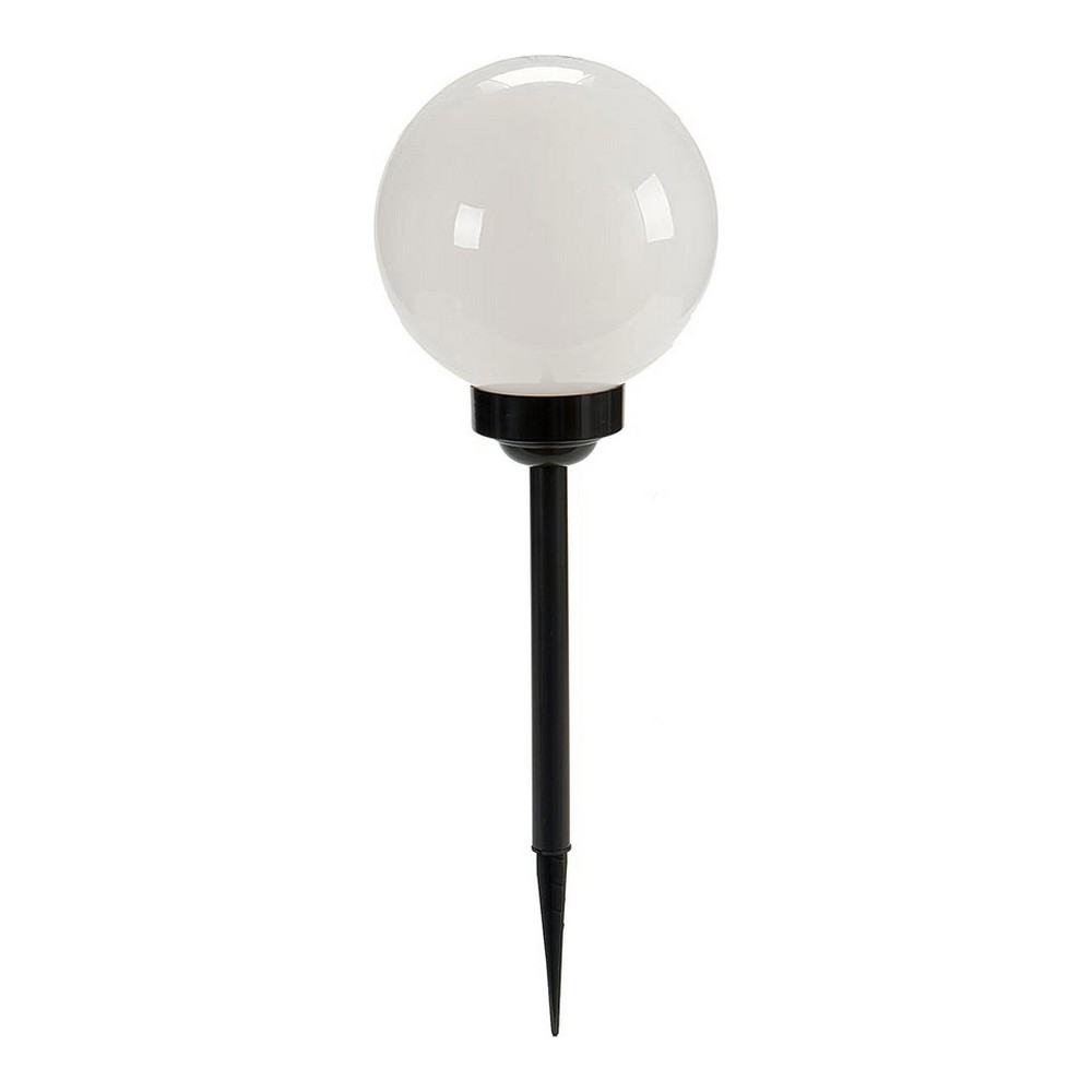 Solar Lamp Black White Plastic (15 x 47,5 x 15 cm)