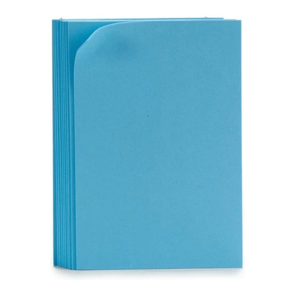 Paper Blue Eva Rubber 10 (30 x 0,2 x 20 cm) (10 Pieces)