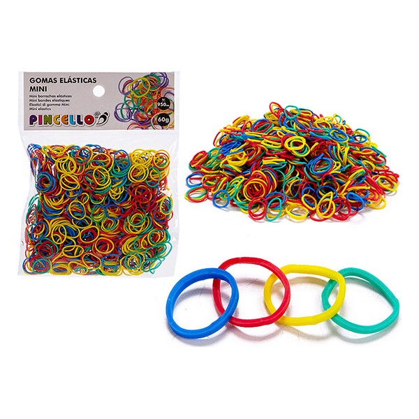 Rubber Elastics Mini Multicolour