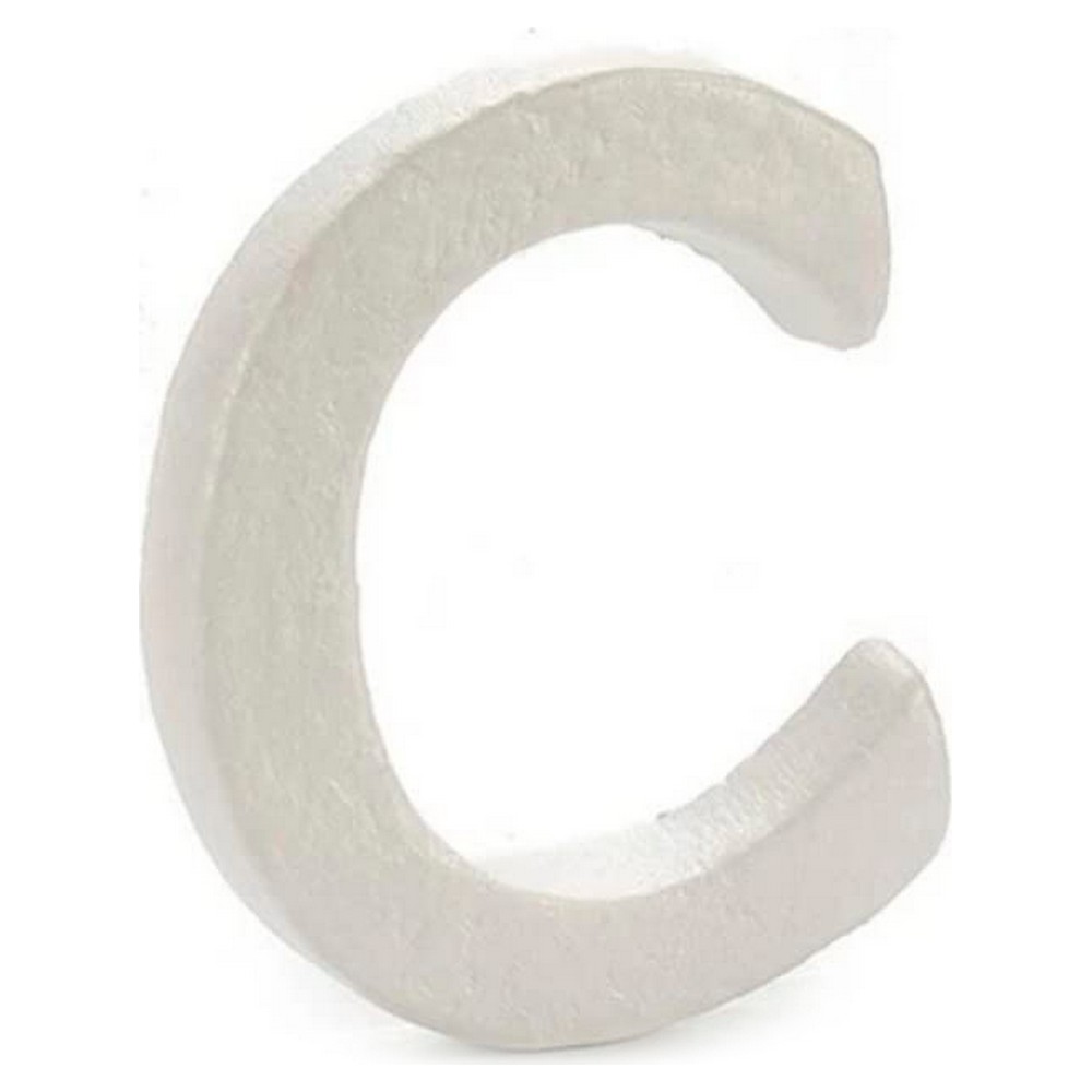 Letter C polystyrene