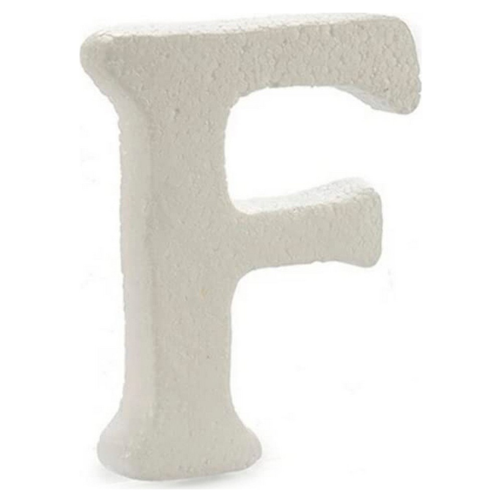 Letter F polystyrene