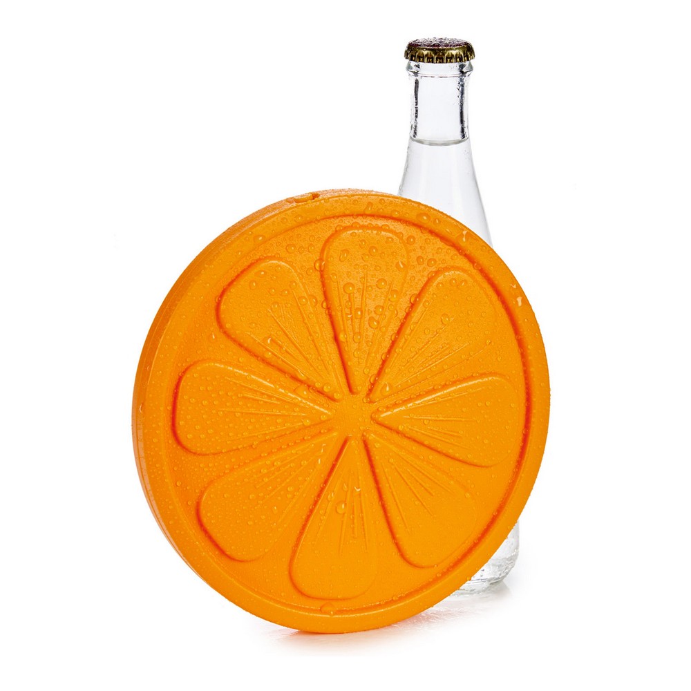 Acumulador de Frío Naranja Plástico (17,5 x 1,5 x 17,5 cm)