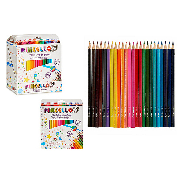 Crayons de couleur (24 pcs)