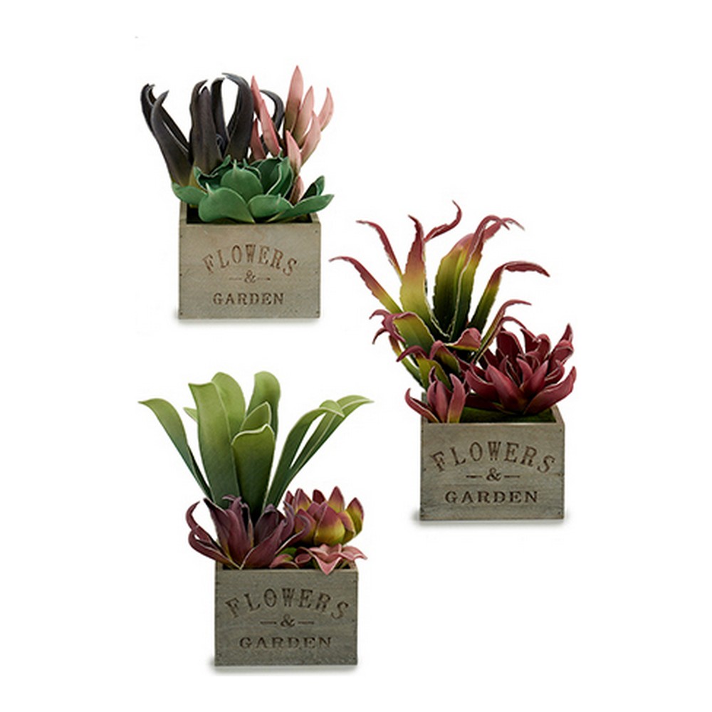 Decoratieve plant Plastic Hout Bruin (15 x 28 x 15 cm)