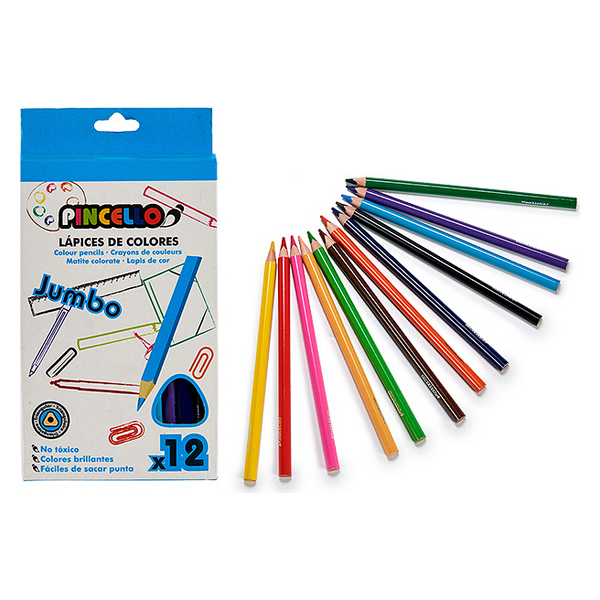 Crayons de couleur (12 pcs)