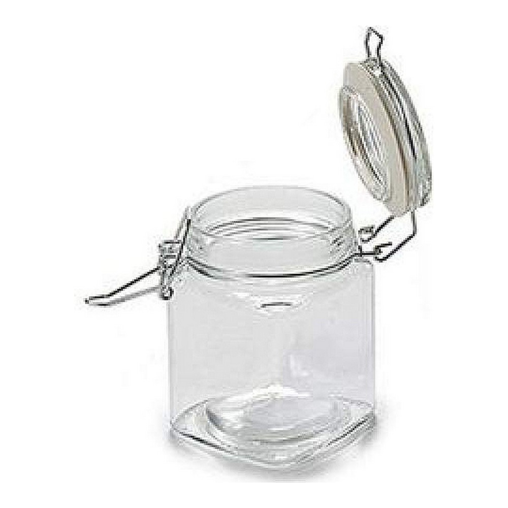 Pot en verre Vivalto Transparent (200 ml) (6,5 x 9,5 x 9 cm)