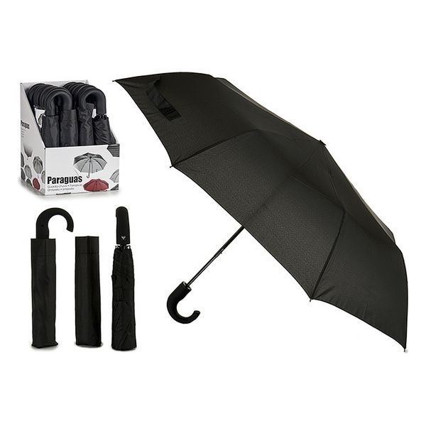 Foldable Umbrella Black Travel (35 cm)