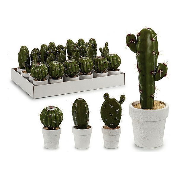 Maceta ‎S3603941 Cactus Blanco (31 x 21,5 x 47 cm)