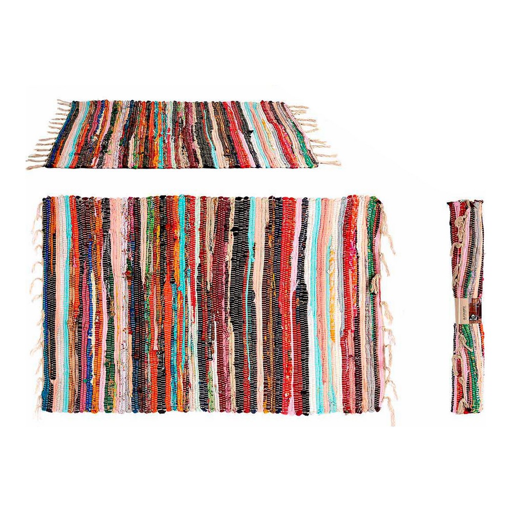 Carpet Cotton Multicolour (60 x 90 cm)