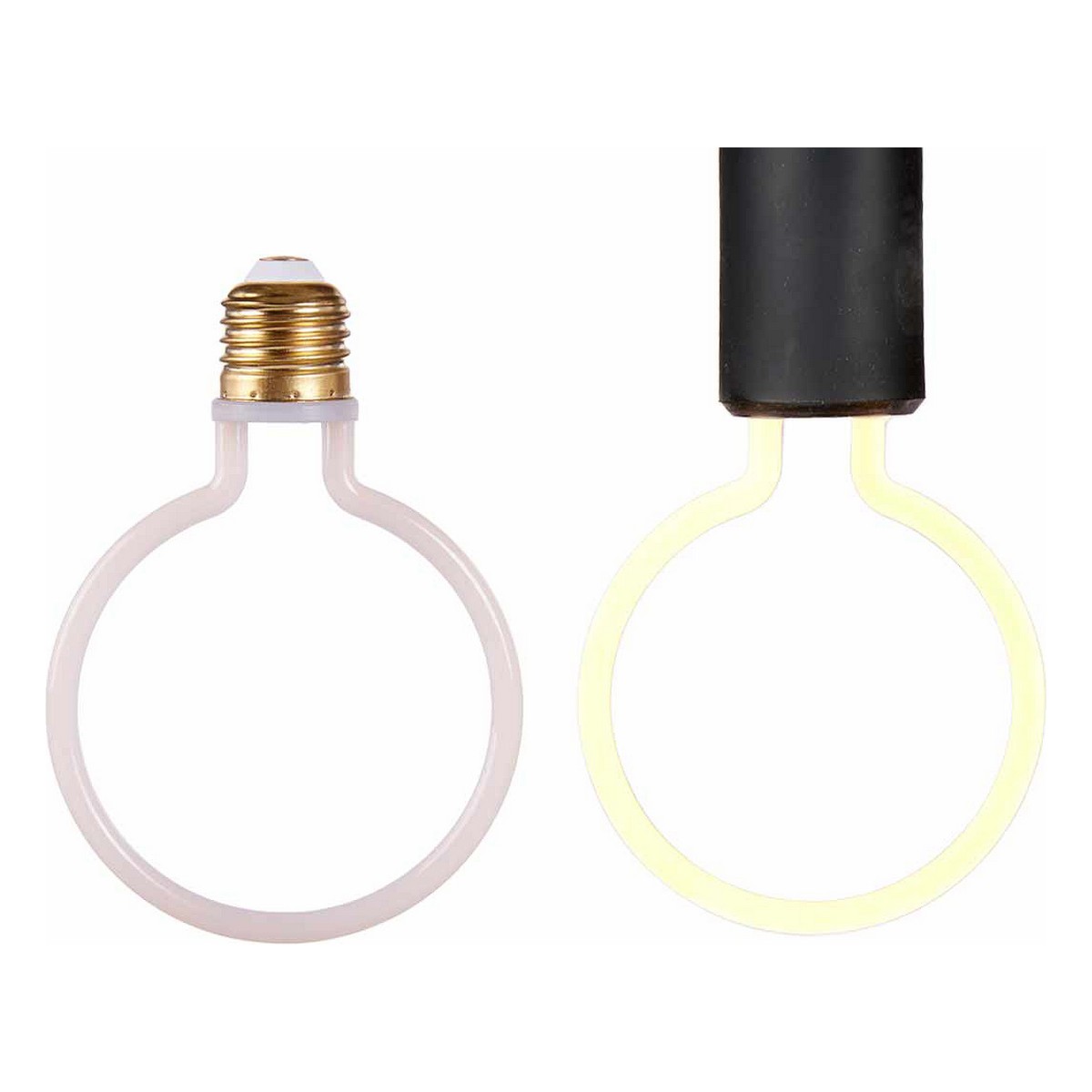 Lampe LED 3,7W E27 Ballon 360 Lm Blanc (9,3 x 13,5 x 3 cm)