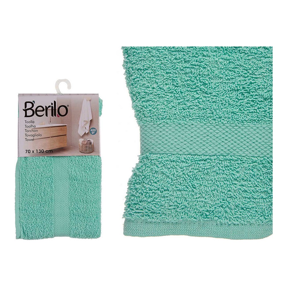 Bath towel Turquoise (70 x 130 cm)