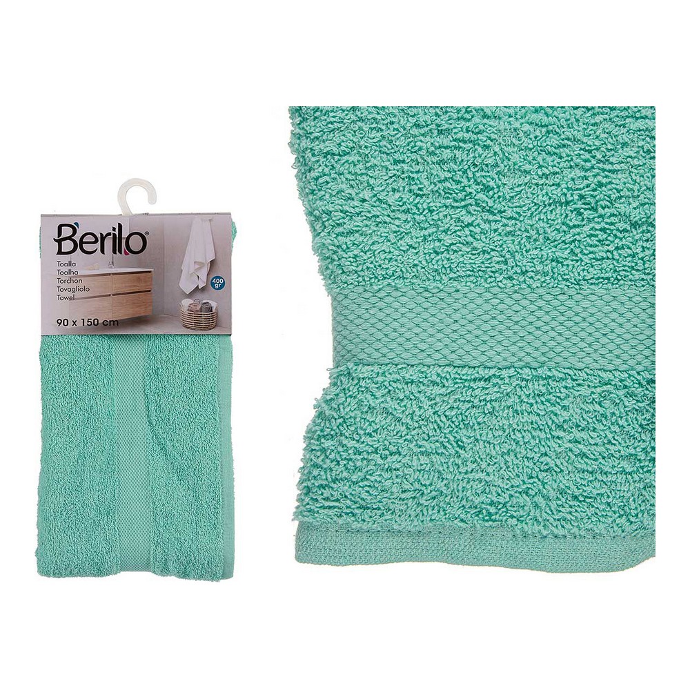 Bath towel Turquoise (90 x 150 cm)