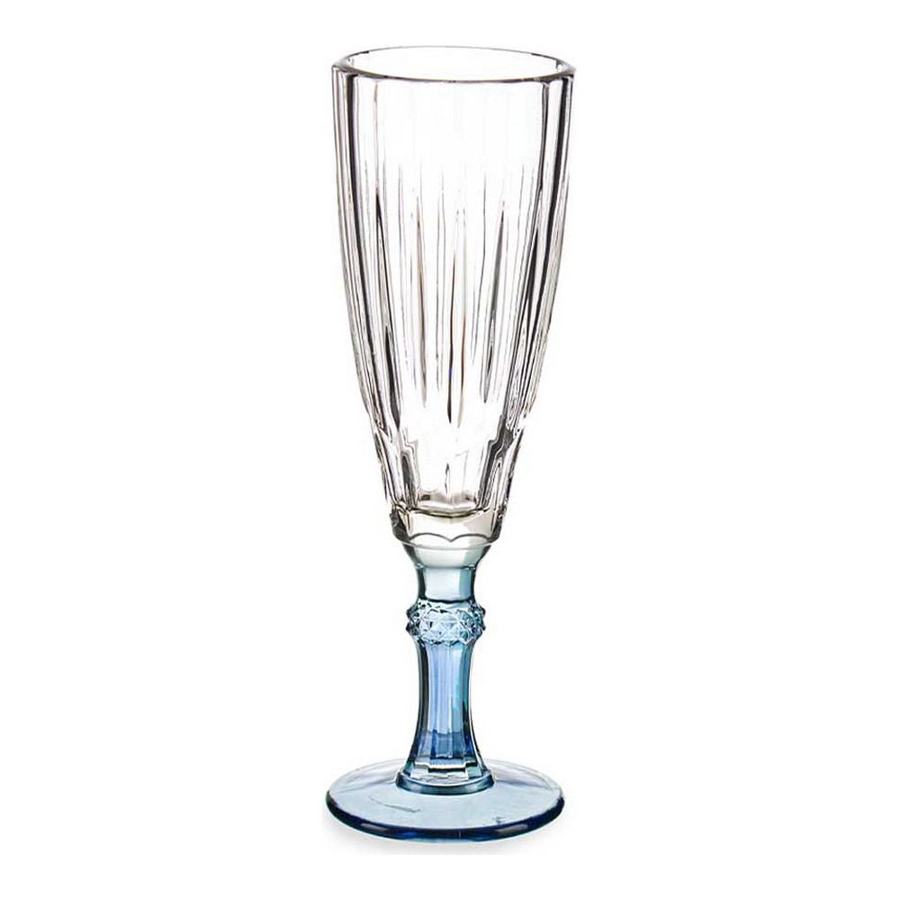 Champagneglass Exotic Krystall Blå (170 ml)
