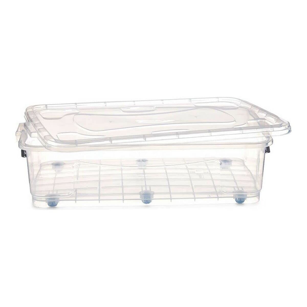 Opbergbak Kipit Plastic 40 L Met wieltjes (Refurbished D)