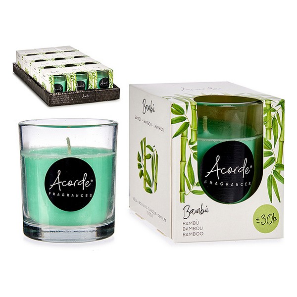 Candle Bamboo Green