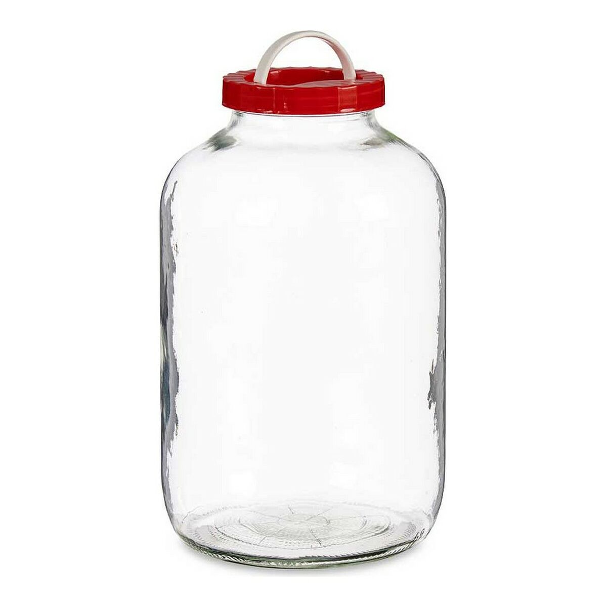 Glazen pot Rood Transparant Plastic Polypropyleen (8 L)