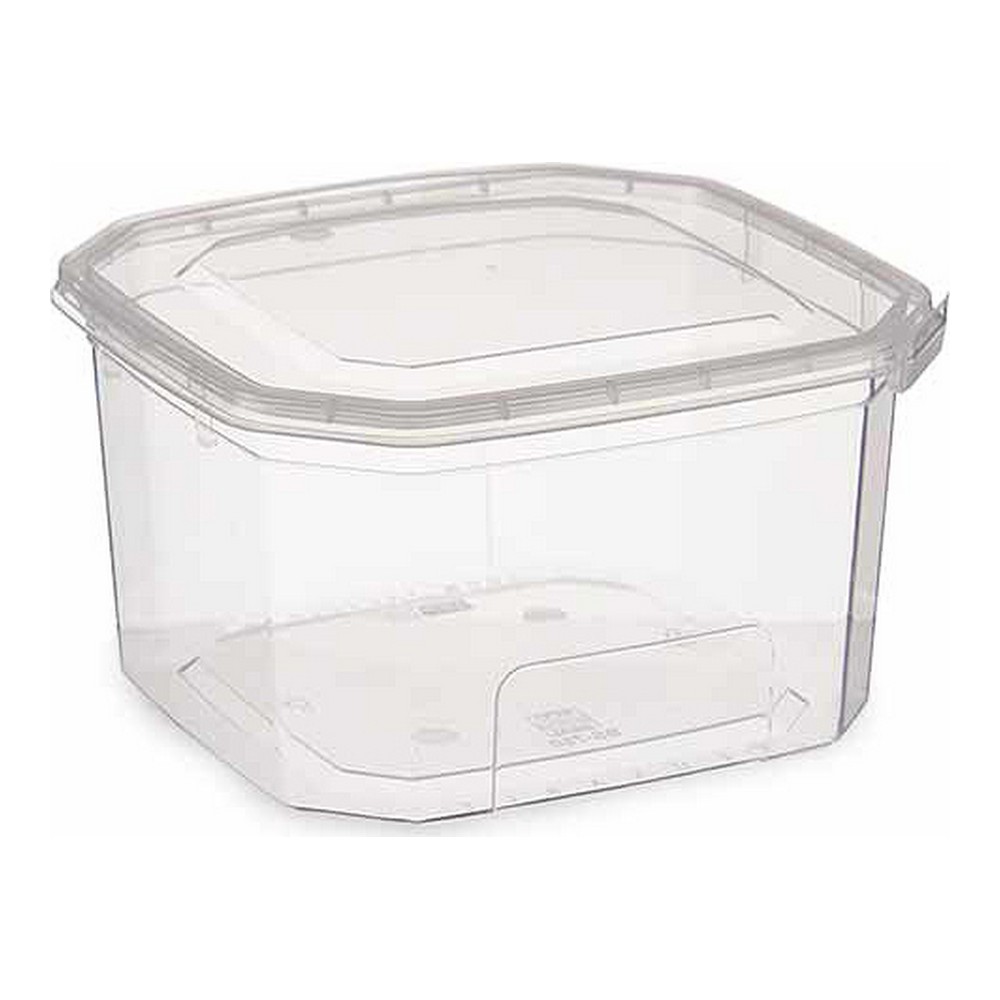 Lunch box Rectangular Transparent polypropylene (750 ml)